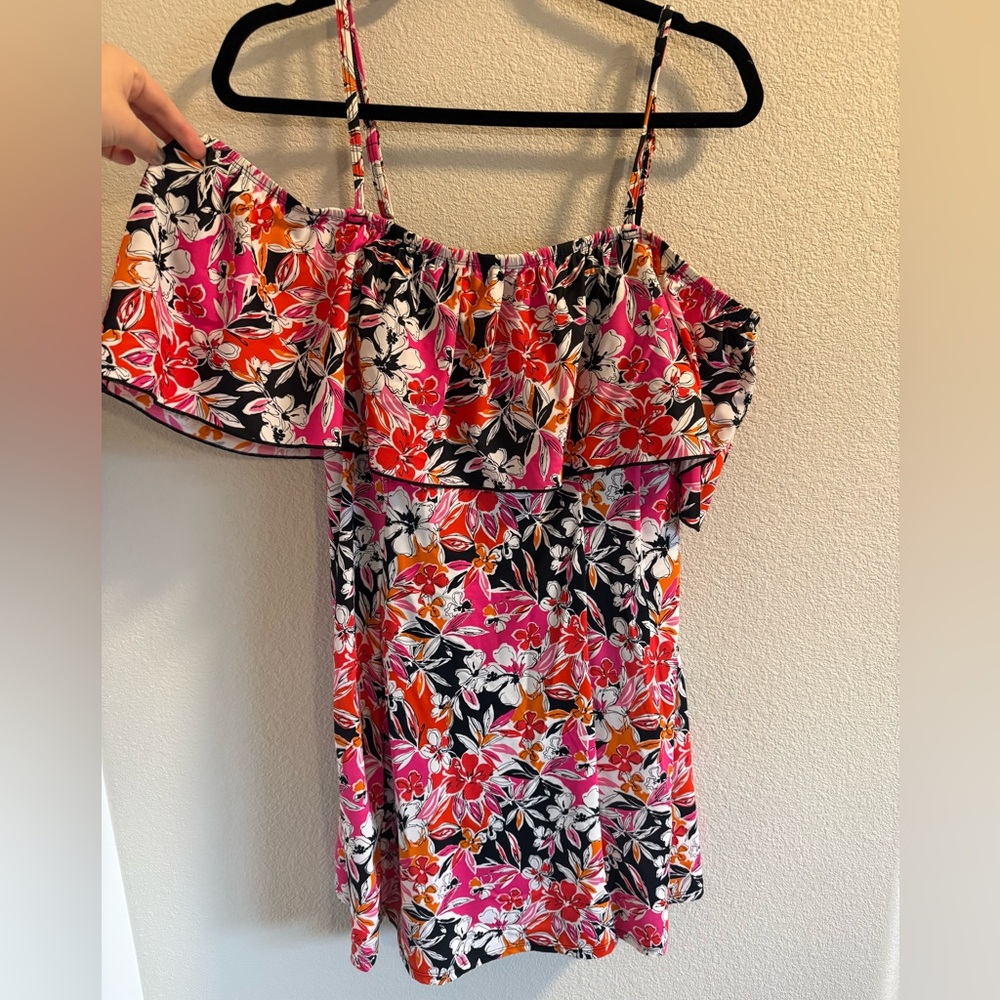 Floral Swimsuit Dress